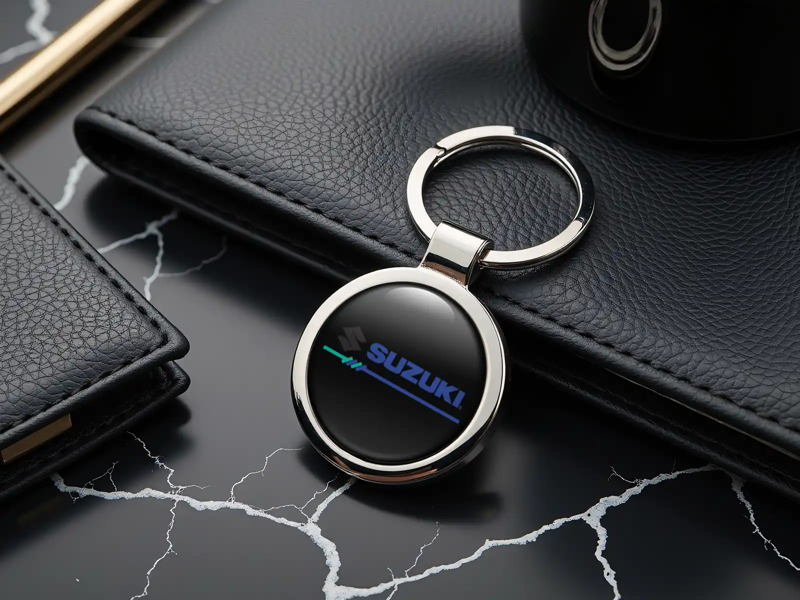 Suzuki Llavero Hombre Metal Metálico Robusto Pro